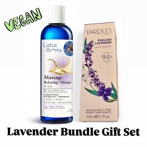 BNIB! 🌱 Vegan Lavender Gift Set - Perfume & Massage/Body Oil